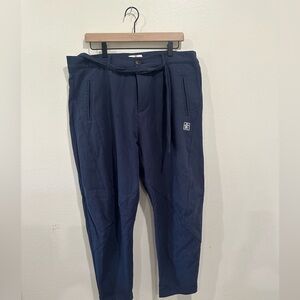 Mr DoNoo Front Slit Pockets High Rise Blue Women’s Pants